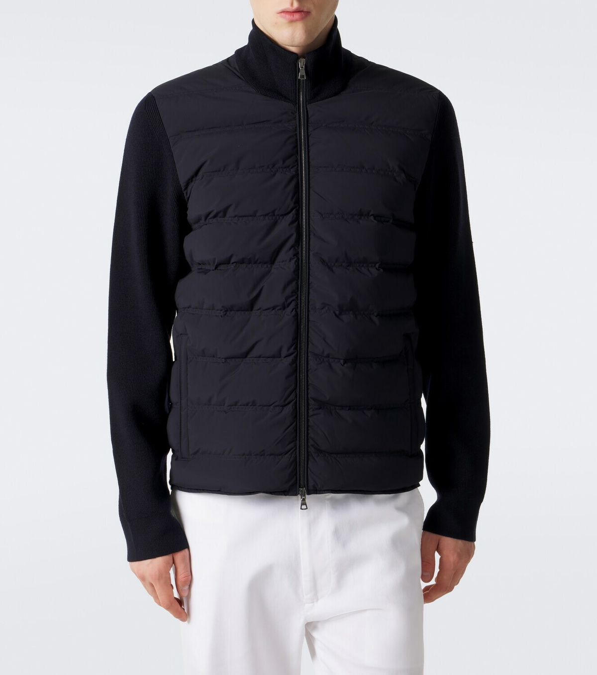 Orlebar Brown Terrence III down-paneled wool cardigan