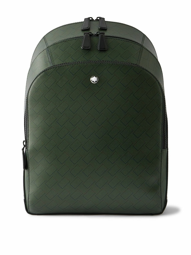 Photo: Montblanc - Sartorial Medium Cross-Grain Leather Backpack