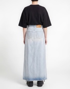Vetements Womens Denim skirt in Blue