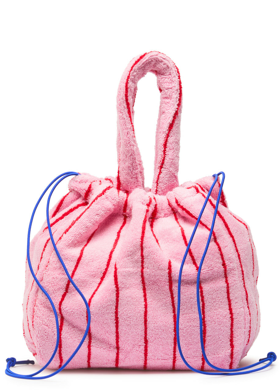 Bongusta Naram Small Striped Terry bag - Pink - One Size