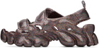 Collina Strada Black Melissa Edition Puff Sandals