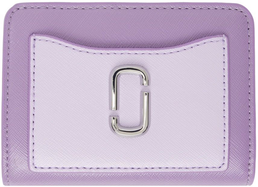 Marc Jacobs Purple 'The Mini Compact' Wallet Marc Jacobs