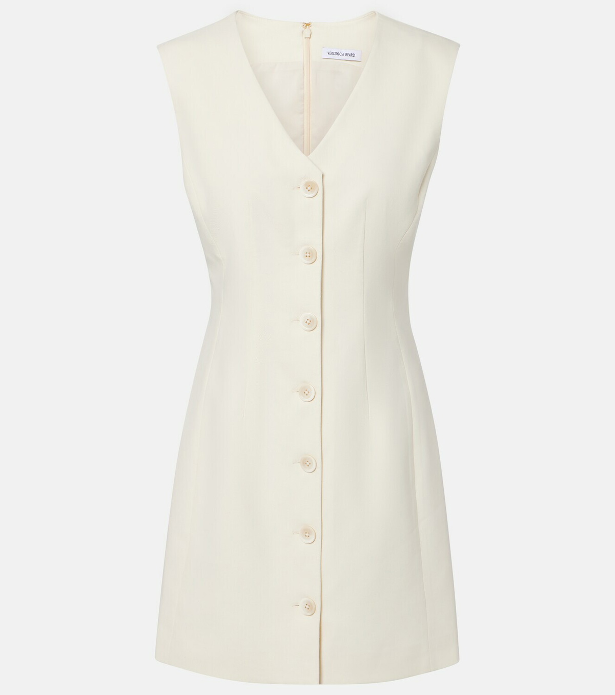 Veronica Beard Devlin cotton-blend twill minidress