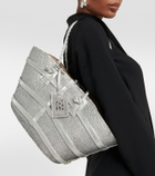 Altuzarra Watermill Small raffia tote bag
