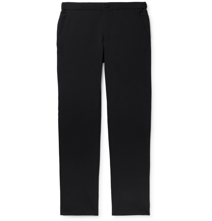 Photo: Incotex - Urban Traveller Slim-Fit Tech-Twill Suit Trousers - Black