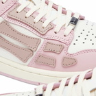 AMIRI Women's Skeleton Low Top Sneakers in Baby Pink