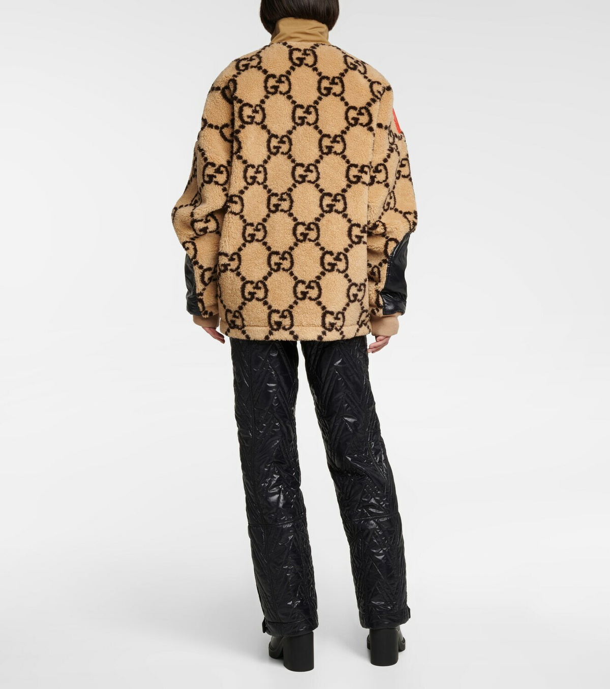 Gucci - GG wool-blend teddy jacket Gucci