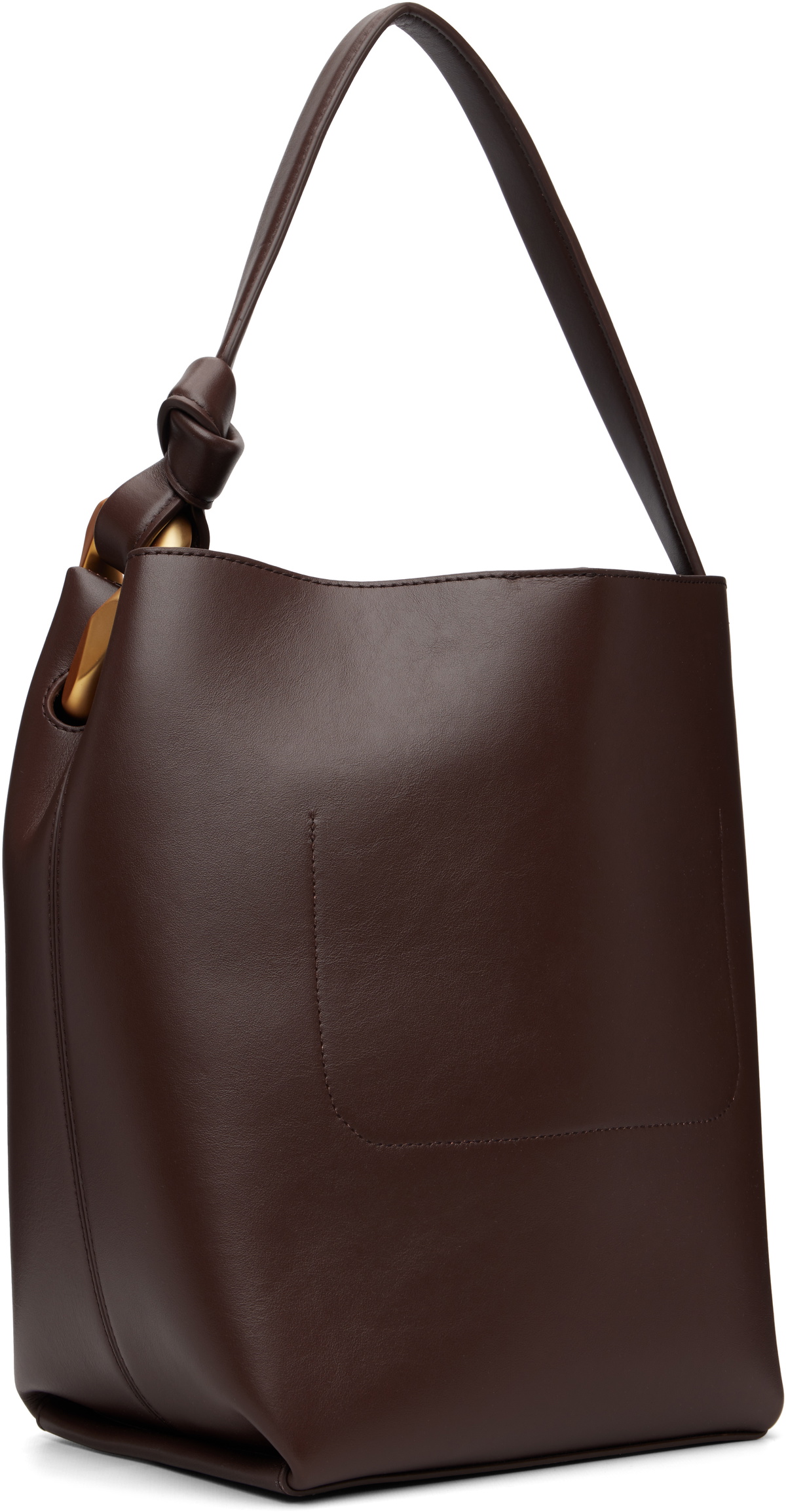 JW Anderson Brown 'The JWA Corner Bucket' Tote