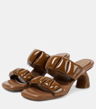 Dries Van Noten Virgo 65 leather sandals