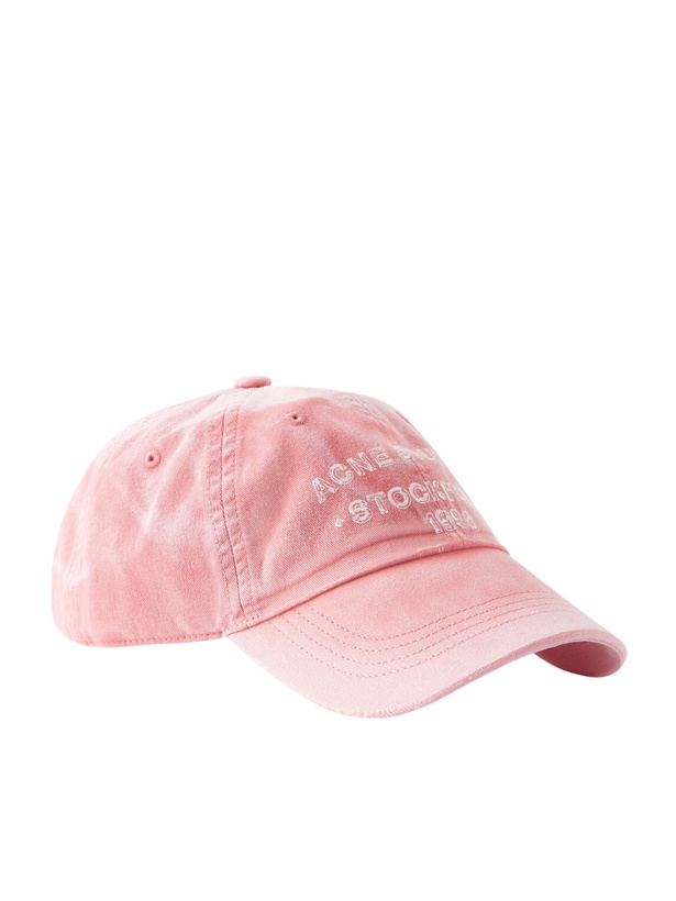 Photo: Acne Studios - Cuddy Sunkissed Logo-Print Cotton-Twill Baseball Cap