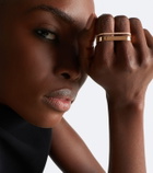 Repossi Berbere 18kt rose gold double ring with diamonds