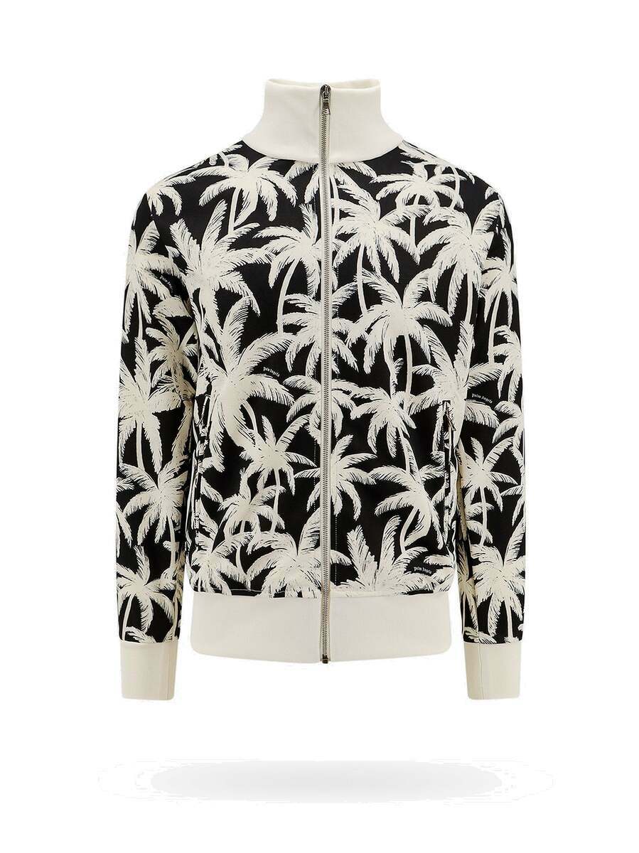 Palm Angels Sweatshirts Men and Women Loose Retro Sports Casual Jacket