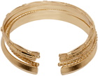 Undercoverism Gold Cuff Bracelet Set