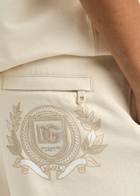 Dolce & Gabbana Logo-embroidered Cotton Sweatpants White
