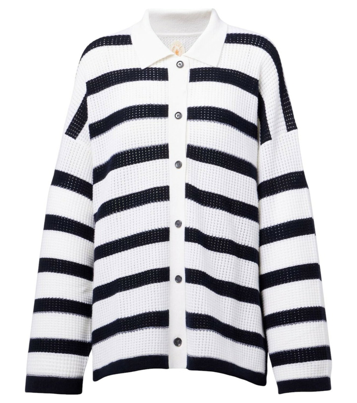 Photo: Jardin des Orangers Striped cashmere cardigan
