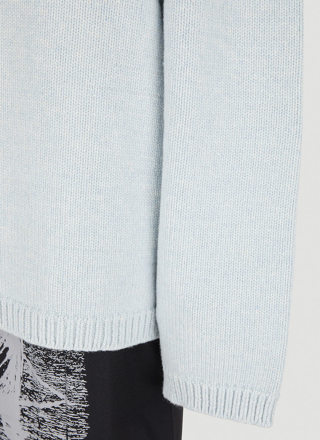 COS Relaxed-fit Knitted Sweater in Blue