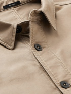 TOM FORD - Cotton-Satin Overshirt - Gray