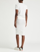 Jil Sander Womens Midi skirt in White