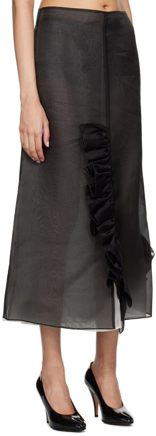 BITE Black Radieux Midi Skirt