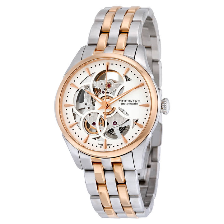 Photo: Hamilton Jazzmaster Automatic Skeleton Dial Ladies Watch H32425251