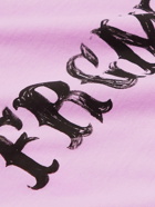 Moncler Genius - Fragment Logo-Print Cotton-Jersey T-Shirt - Pink