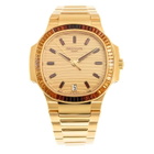 Patek Philippe Nautilus Rose Gold Automatic Rose Dial Ladies Watch 7118-1300R-001
