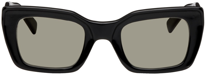 Photo: UNDERCOVER Black Rectangular Sunglasses