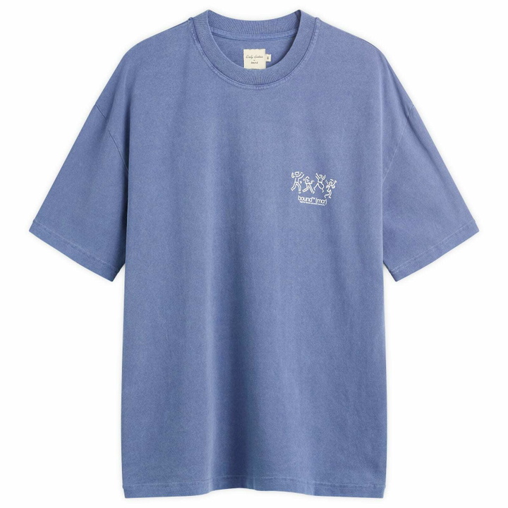 Photo: Bound Men's Dancing T-Shirt in Washed Light Navy