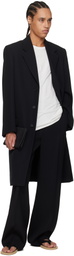 The Row Black Travel Pouch