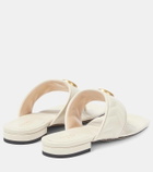 Gucci GG Marmont leather thong sandals
