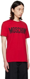 Moschino Red Printed T-Shirt