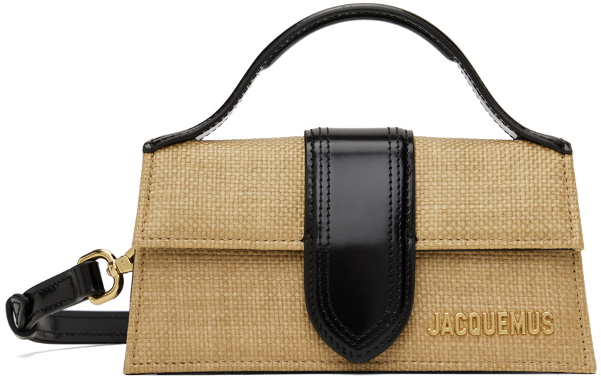 JACQUEMUS Beige & Black La Casa 'Le Bambino' Bag Jacquemus