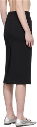 Recto Black Civita Midi Skirt