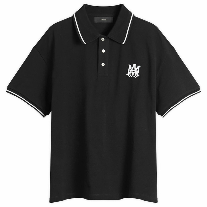 Photo: AMIRI Men's MA Core Logo Polo in Black