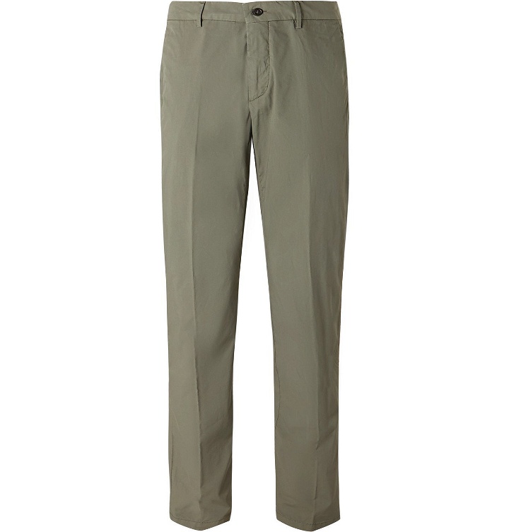 Photo: Dunhill - Slim-Fit Stretch-Cotton Chinos - Unknown