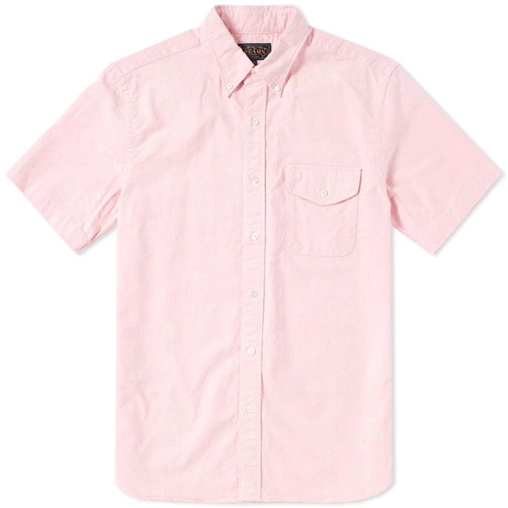 Photo: Beams Plus Short Sleeve Oxford Shirt Pink
