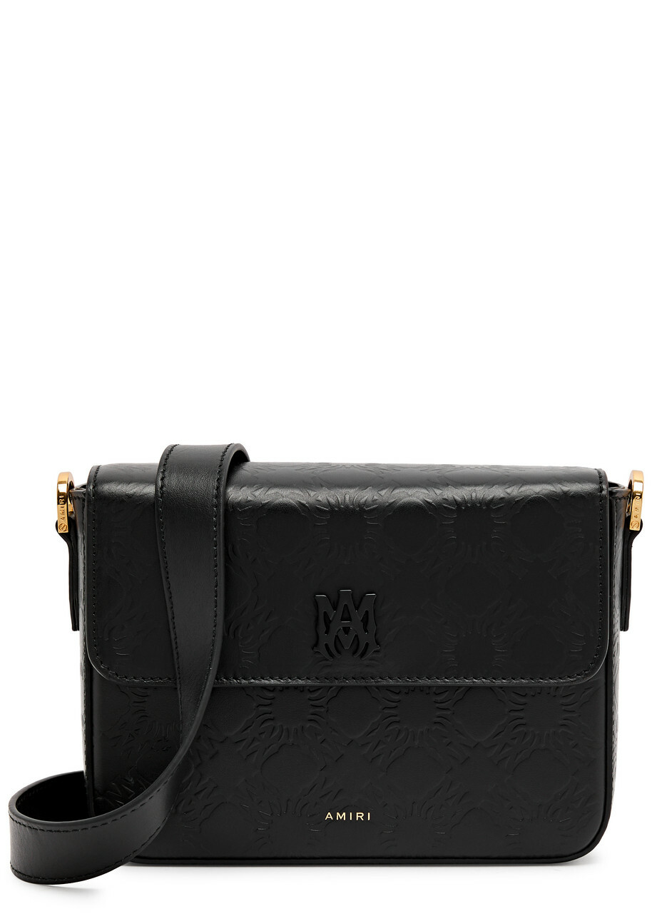 Amiri MA Quad Leather Cross-body bag - Black - One Size Amiri