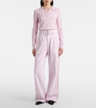Agolde Belted wide-leg jeans