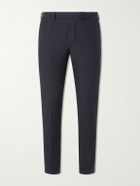 Thom Sweeney - Straight-Leg Cotton-Blend Chinos - Blue