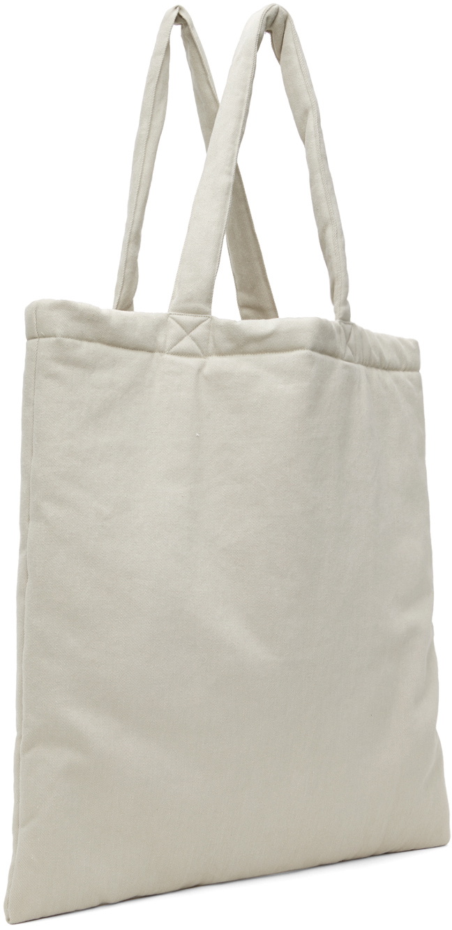 Song for the Mute Taupe Daisy Tote