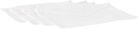 Gohar World Four-Pack White Embroidered Lace Envelopes