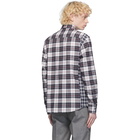 Dunhill Black and White Check Combo Shirt