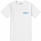 Sporty & Rich Upper East Side T-Shirt - END. Exclusive in White/Ocean