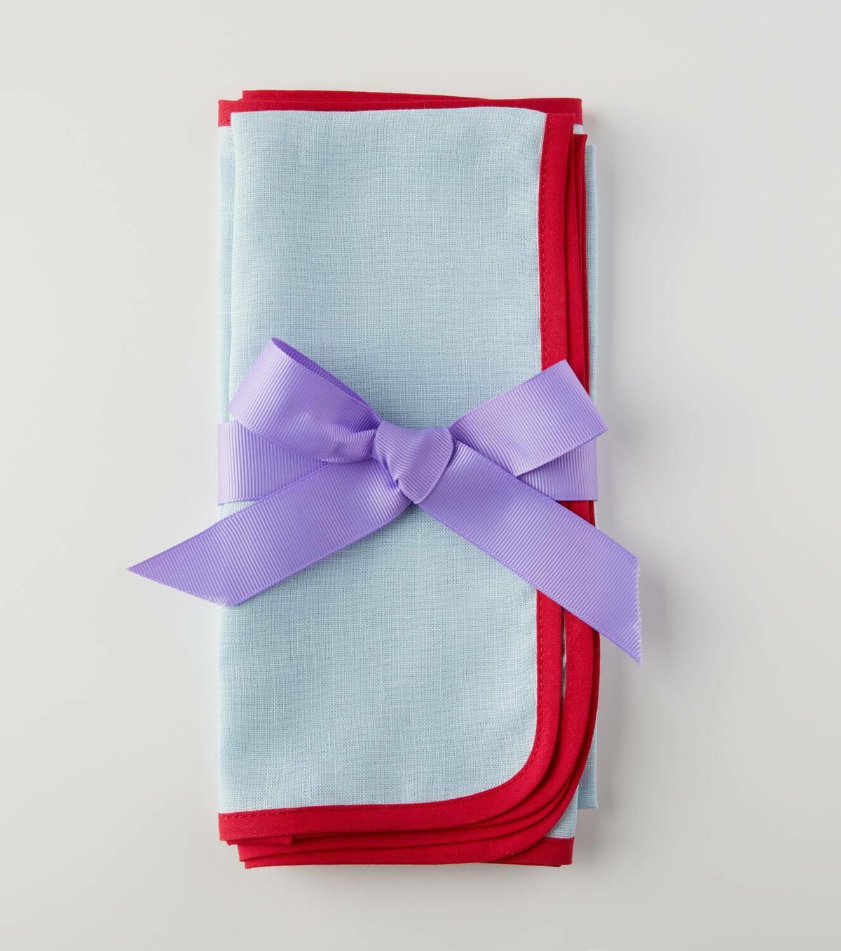 La DoubleJ Rainbow Celeste Large set of 2 napkins