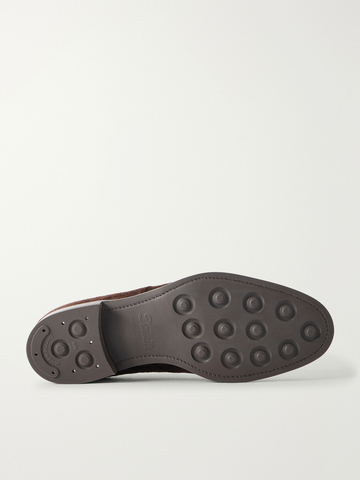 Edward Green - Leith Suede Derby Shoes - Brown