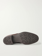 Edward Green - Leith Suede Derby Shoes - Brown