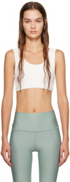 Alo Off-White Wellness Sport Bra