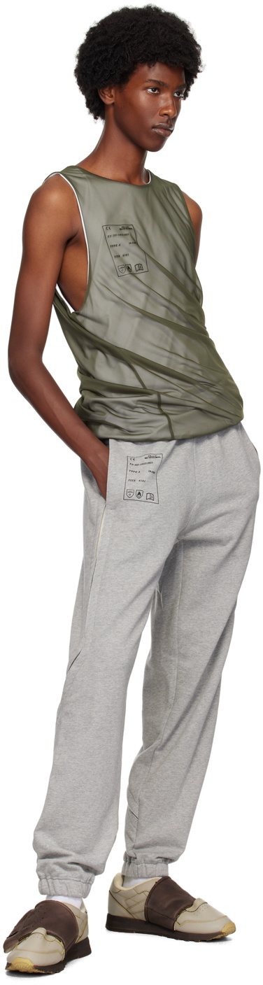 【ppi】olly shinder Olly Shinder Black & Tan Twisted Tank Top