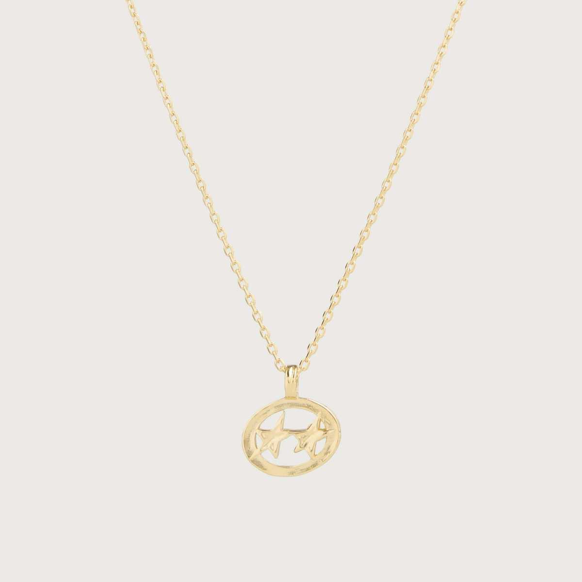 TwoJeys Superstar Necklace in Gold