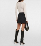 Proenza Schouler High-rise asymmetric miniskirt